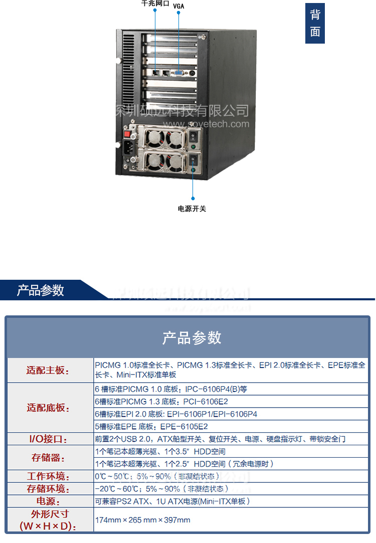 IPC-6805E研祥壁掛式工控機