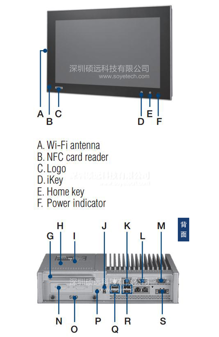 全新研華TPC-5212W 21.5寸全高清液晶顯示器多點觸控工業平板電腦