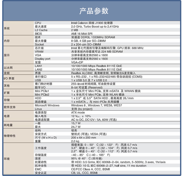 研華嵌入式平板電腦ARK-6322