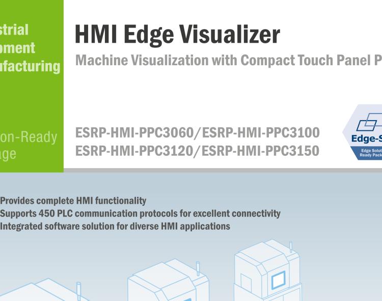 研華ESRP-HMI-PPC3151SW Machine Visualization with 15.6" Compact Touch Panel PC