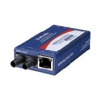 研華IMC-350I-MMST-A Mini Hardened Media Converter, 100Mbps, Multimode 1300nm, LFPT, 5km, ST