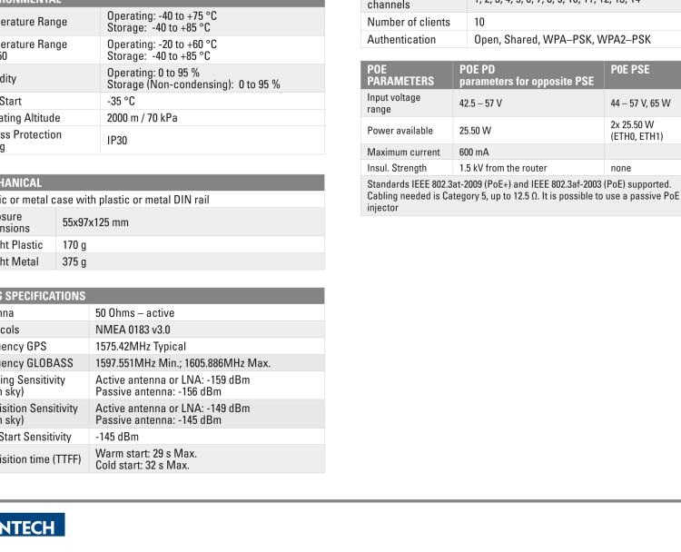 研華BB-SR30500420-SWH SmartFlex, NAM, 3x Ethernet, 1x RS232, 1x RS485, Metal, Without Accessories