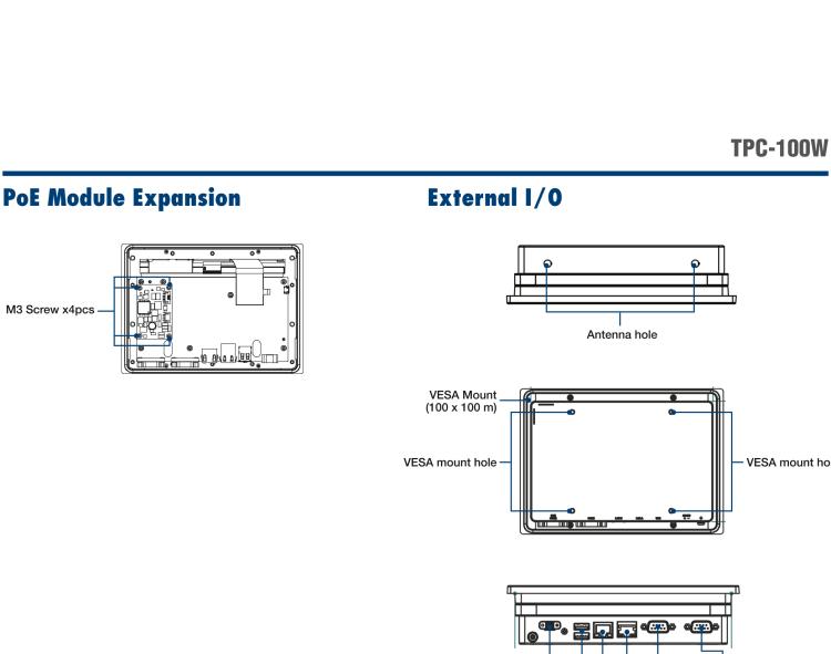 研華TPC-115W 15.6" Touch Panel Computer with ARM Cortex?-A53 Processor