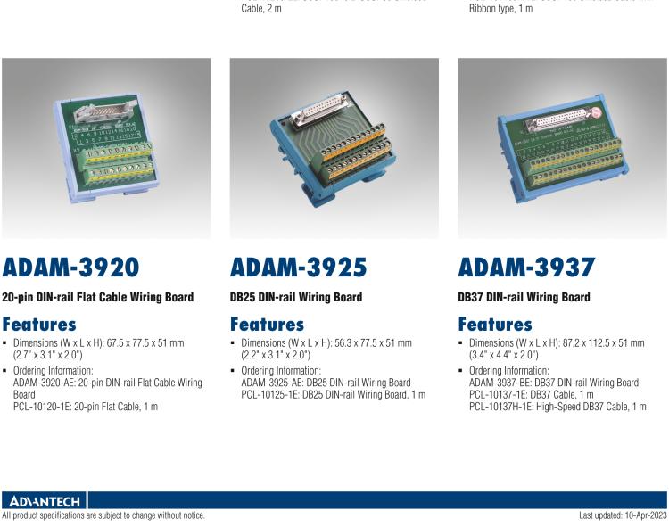 研華ADAM-39100 SCSI-100接線端子，DIN導軌支架